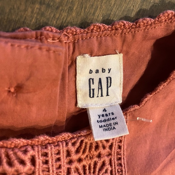 Gap cotton lace girls’ dress - Picture 3 of 4